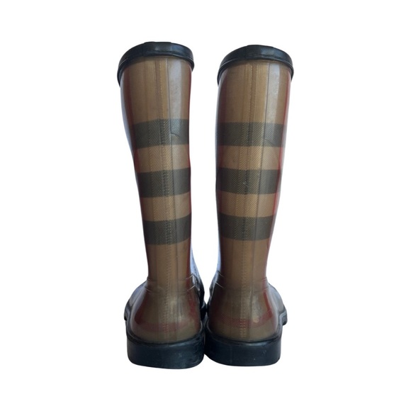 Burberry nova check rain boots size 38 - Picture 3 of 9